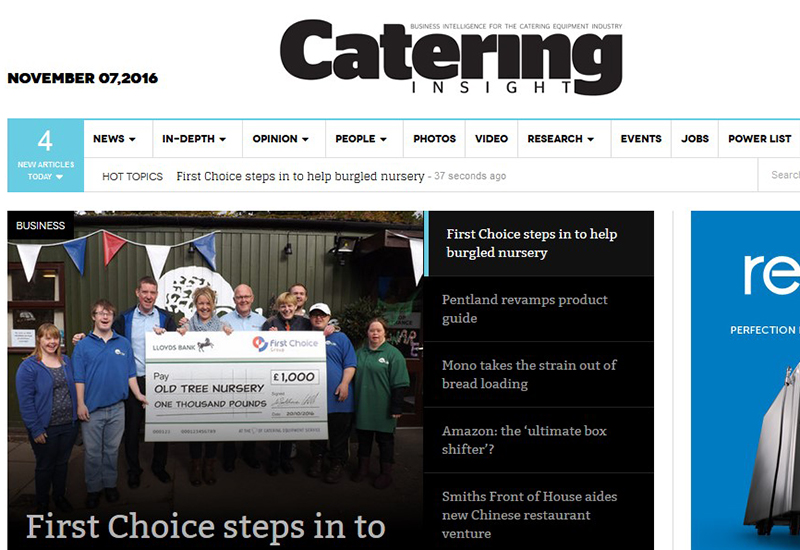 Catering Insight launches stylish new website