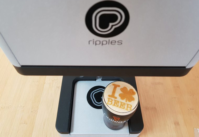 Coffee images printer moves onto beer version