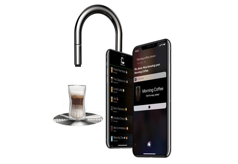 Voice activated coffee pot discount