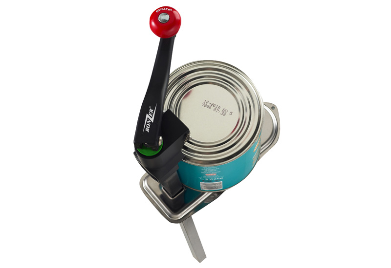 Bonzer guides users in can opener sanitisation