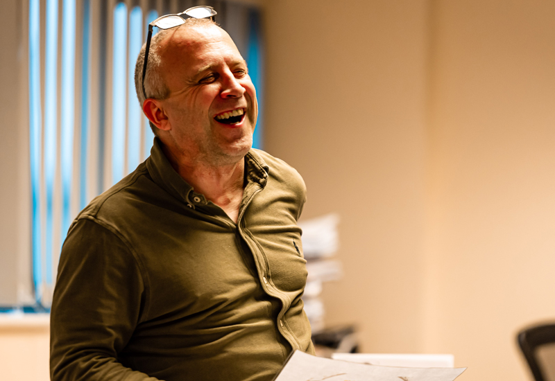 Vision’s projects director helps construction company to fundraise for charity