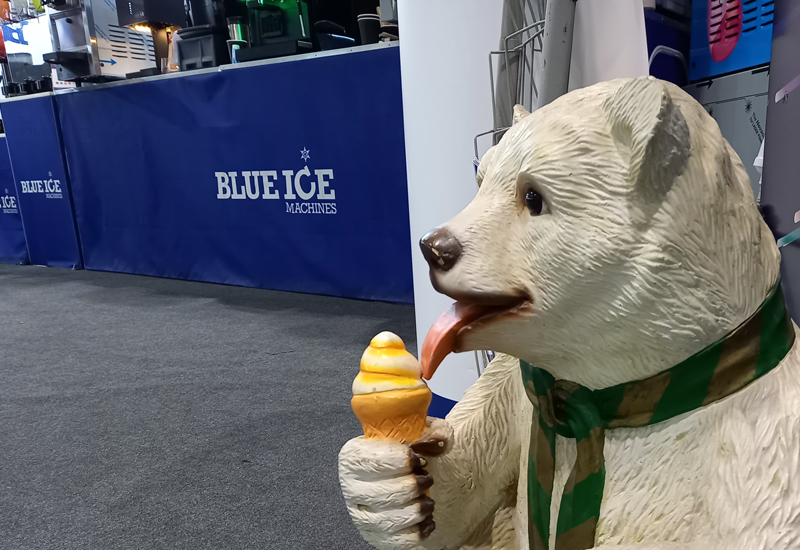 blue ice soft ice cream machine