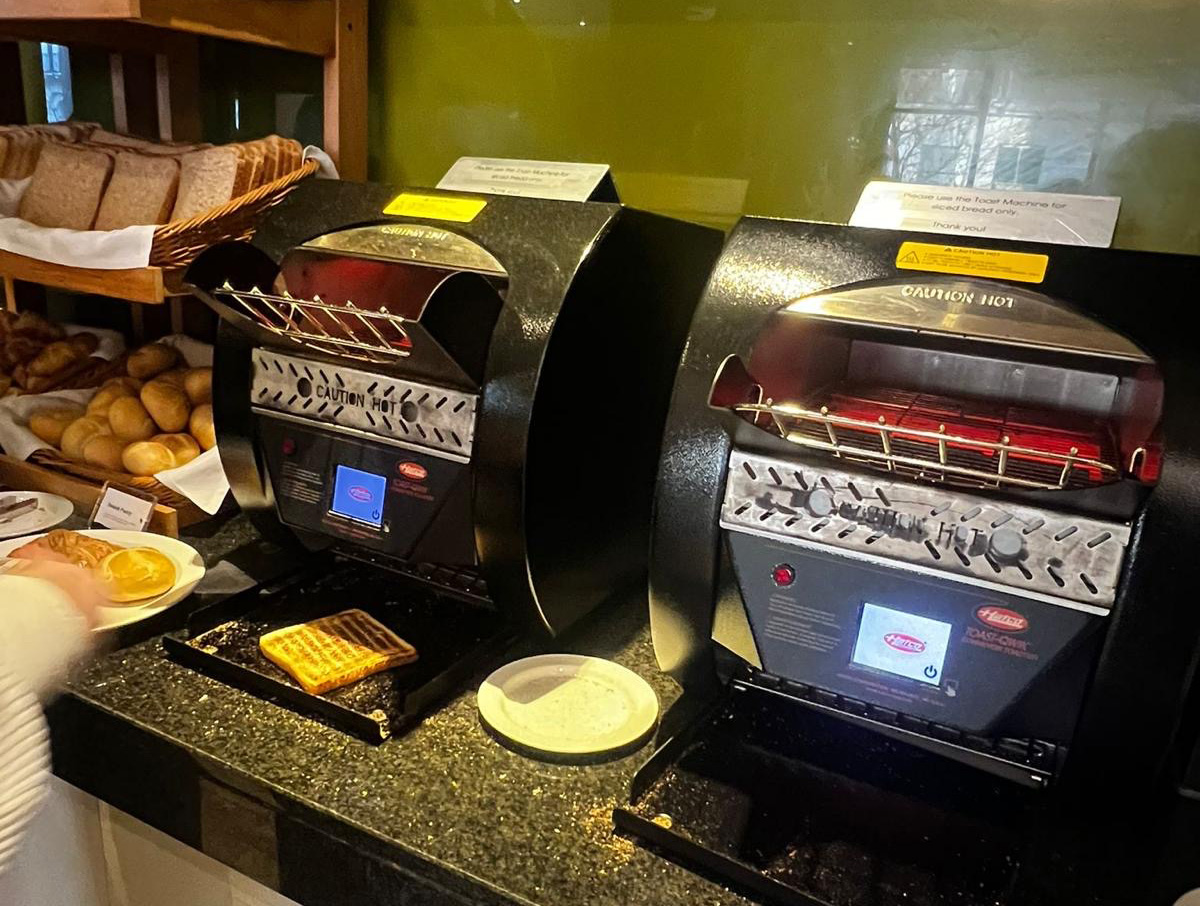 Toaster Roti Hotel Hatco toasters increase breakfast output for London hotel