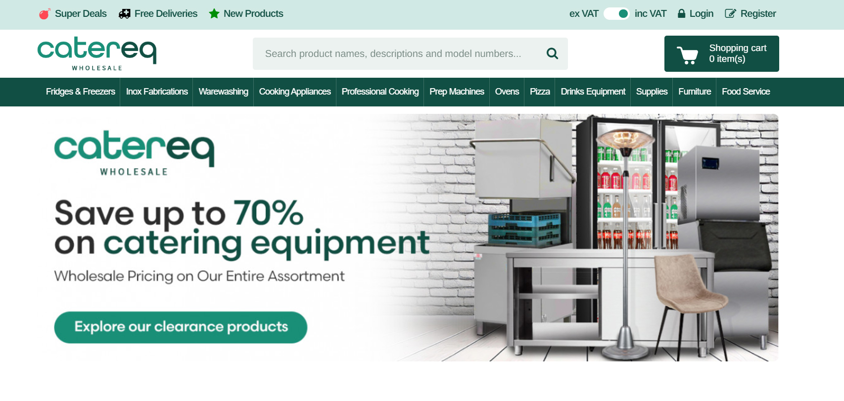 Adexa owner sets up online catering equipment wholesaler